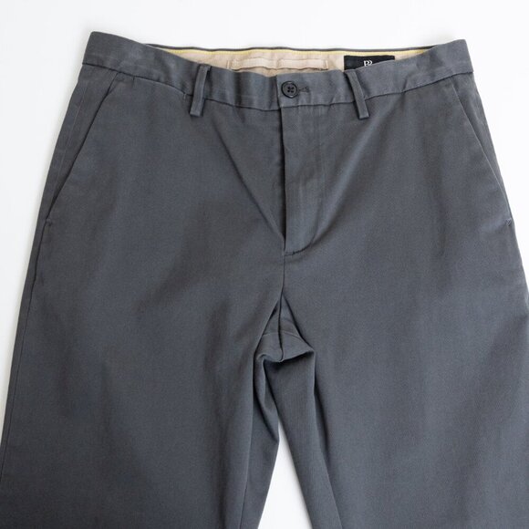 Banana Republic Rapid Movement Chino Slim 32x29 *Hemmed Anthracite Gray - Picture 5 of 15